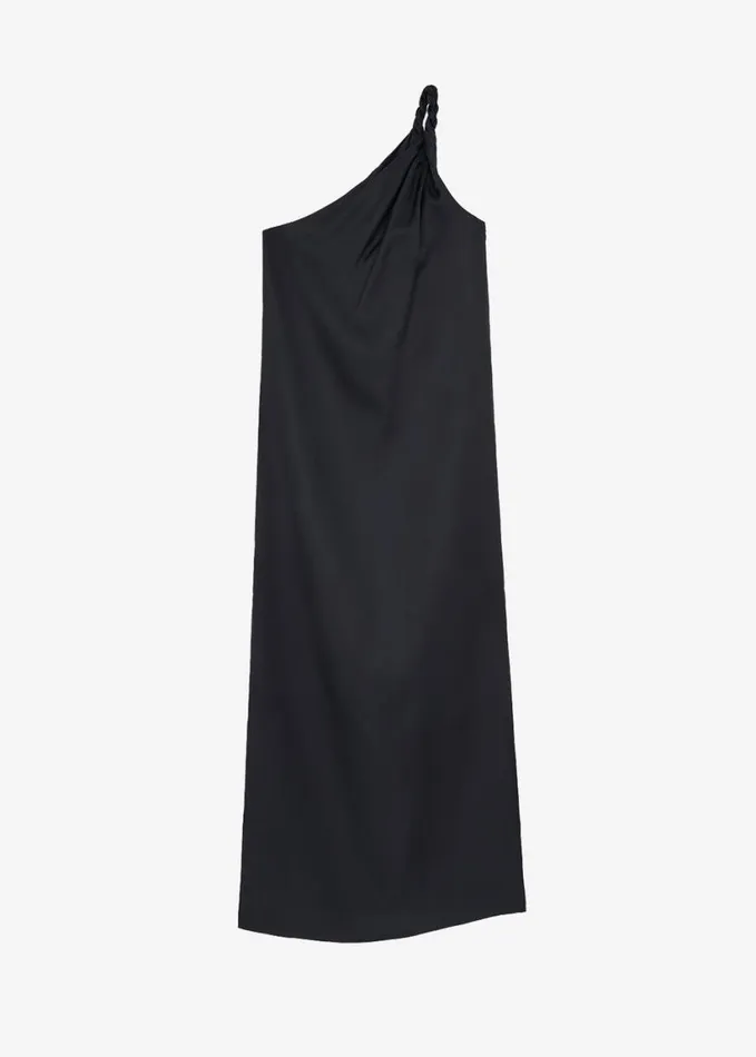 Clothing Women The Frankie Shop Loulou Studio Adela Dress 8211 Black