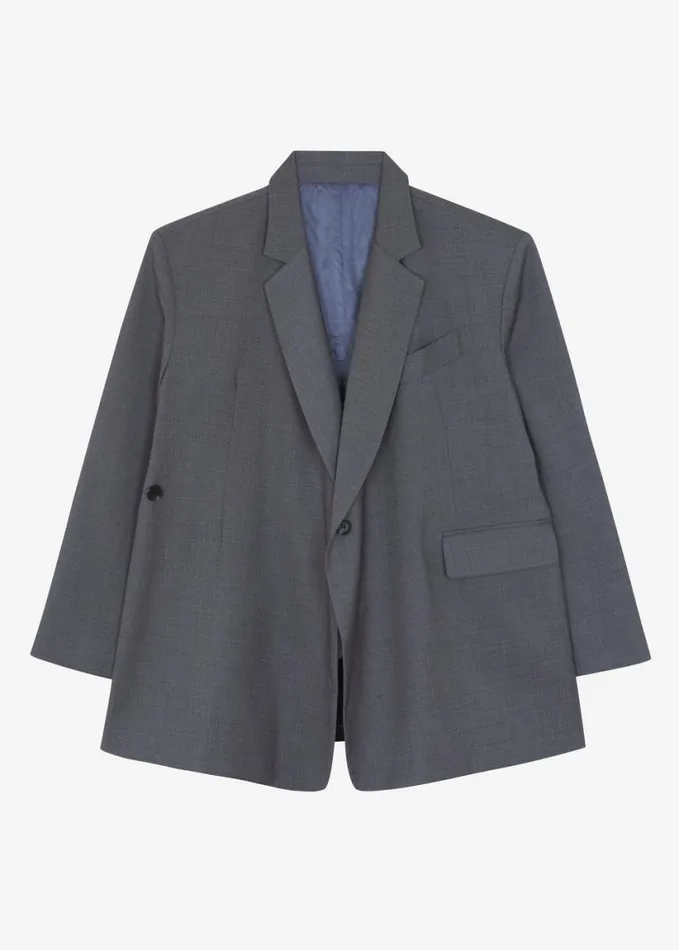 Clothing Women The Frankie Shop Quincy Blazer 8211 Grey