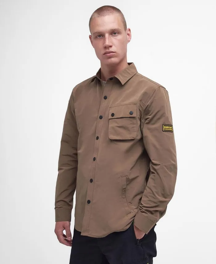 Control Overshirt Fossil Men Barbour Overshirts