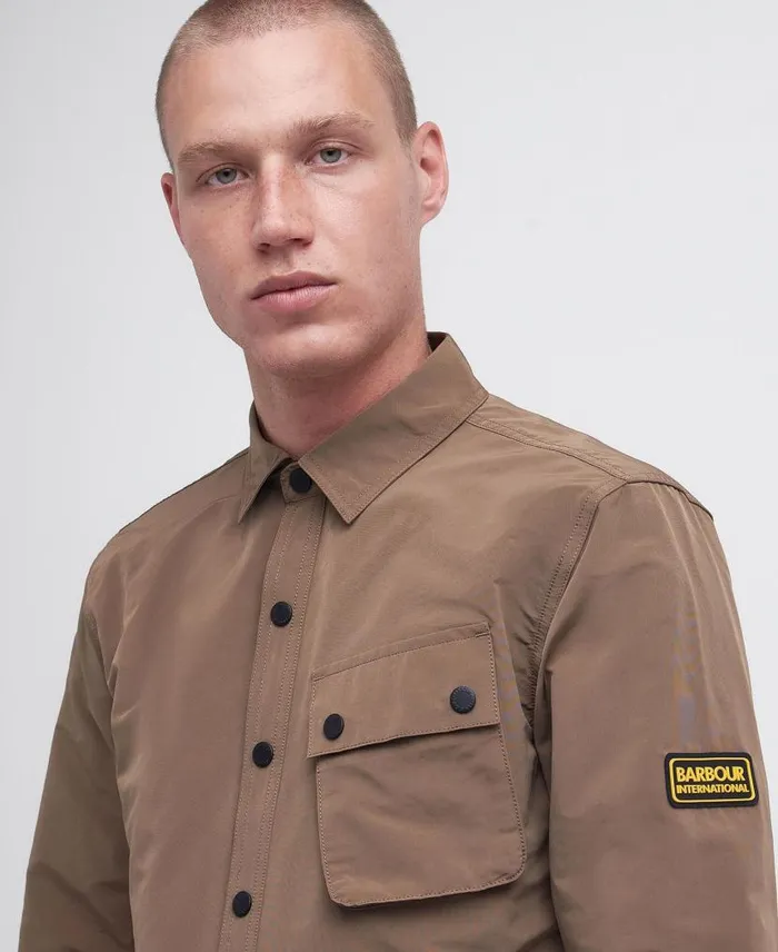 Control Overshirt Fossil Men Barbour Overshirts