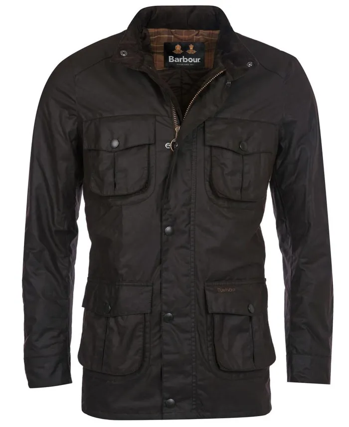 Corbridge Wax Jacket Black Men Barbour Waxed Jackets