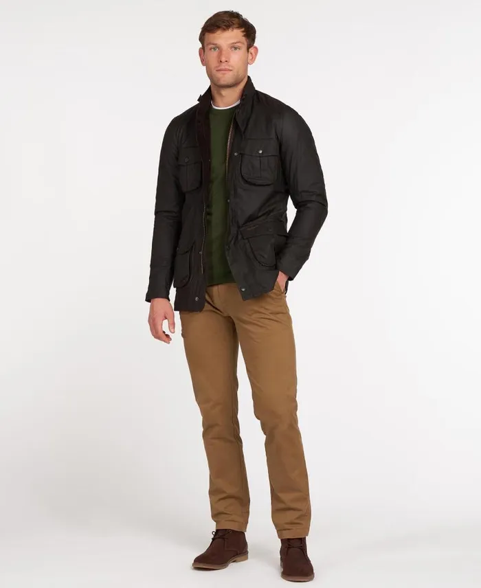 Corbridge Wax Jacket Black Men Barbour Waxed Jackets