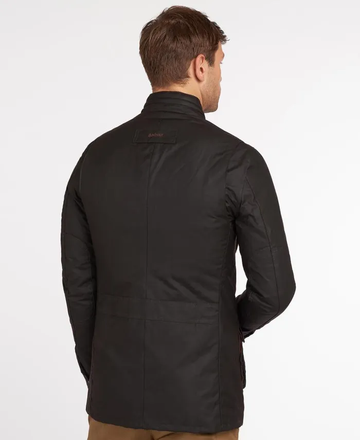 Corbridge Wax Jacket Black Men Barbour Waxed Jackets