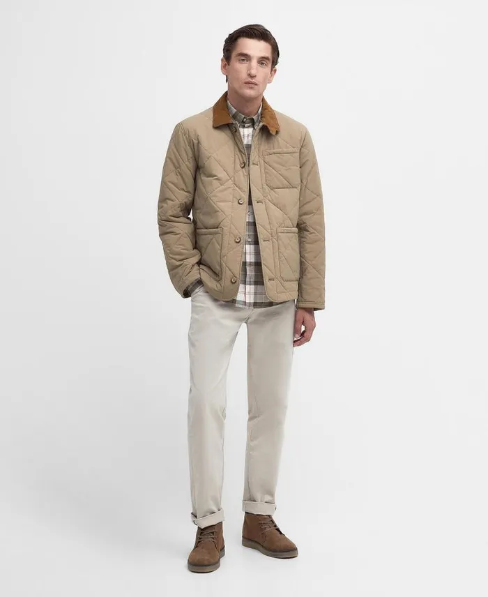 Corby Quilted Jacket Classic Navy Men Barbour Quilted Jackets