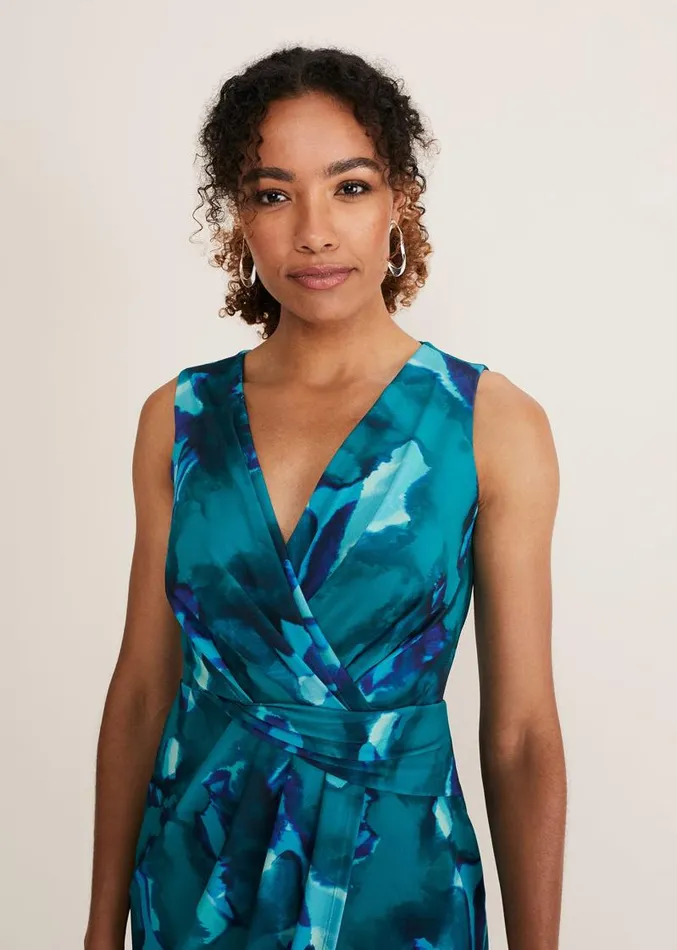 Corrin Print Jackie Dress Malachitemulti Women Phase Eight Dresses
