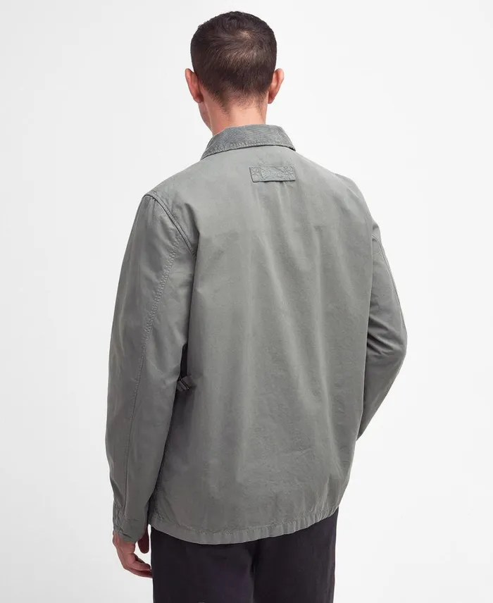 Cotton Salter Overshirt Classic Navy Men Barbour Casual Jackets
