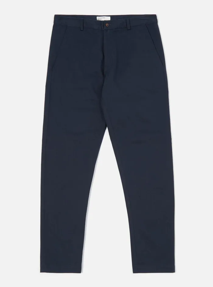 Cotton Twill Men Universal Works Universal Works Aston Pant In Navy Twill