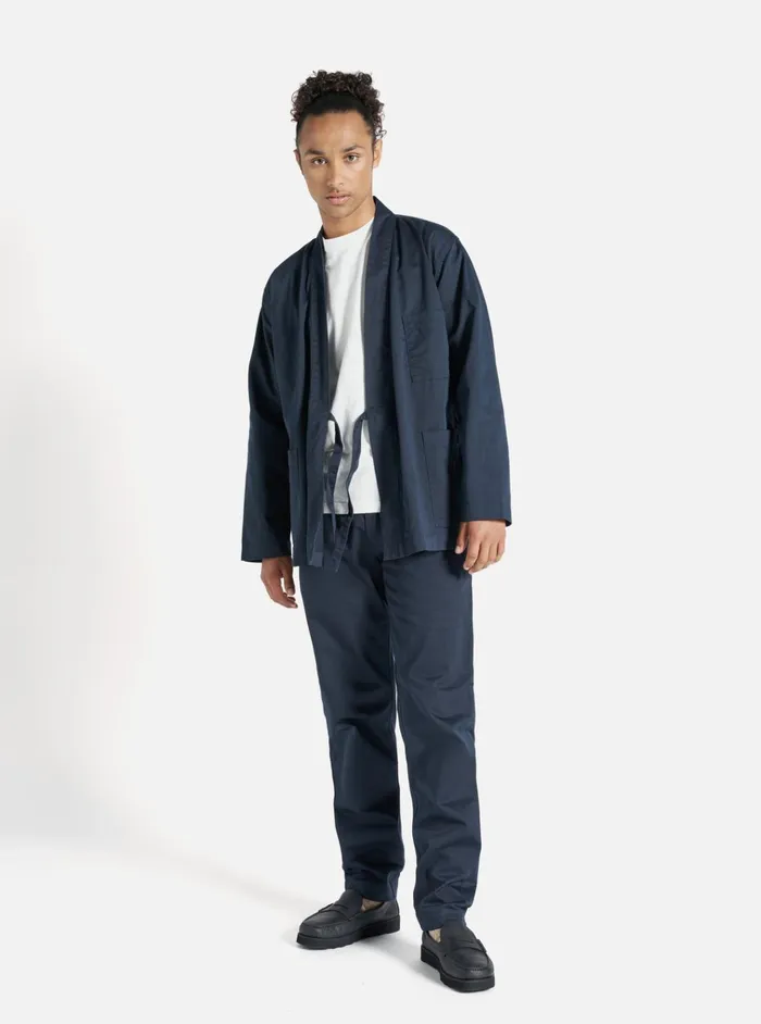 Cotton Twill Men Universal Works Universal Works Aston Pant In Navy Twill