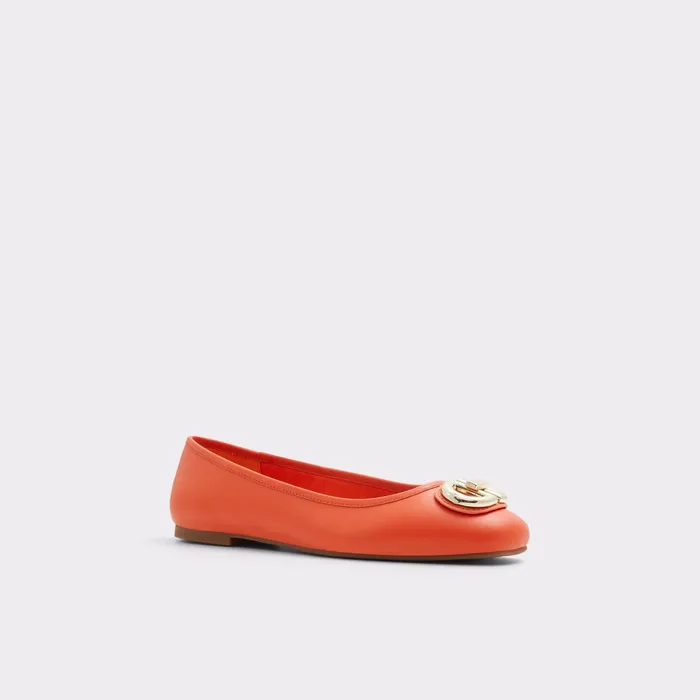 Courbe Bright Orange Women ALDO Ballerinas and SlipOns