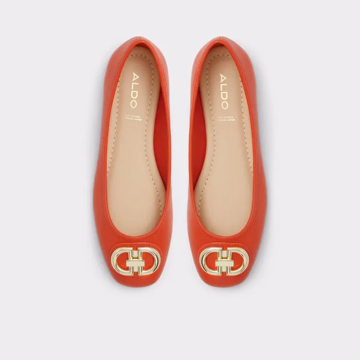 Courbe Bright Orange Women ALDO Ballerinas and SlipOns