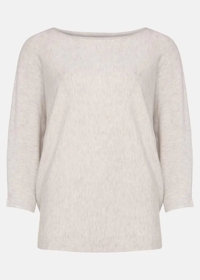 Cristine Fine Knit Jumper Grey Women Phase Eight Knitwear