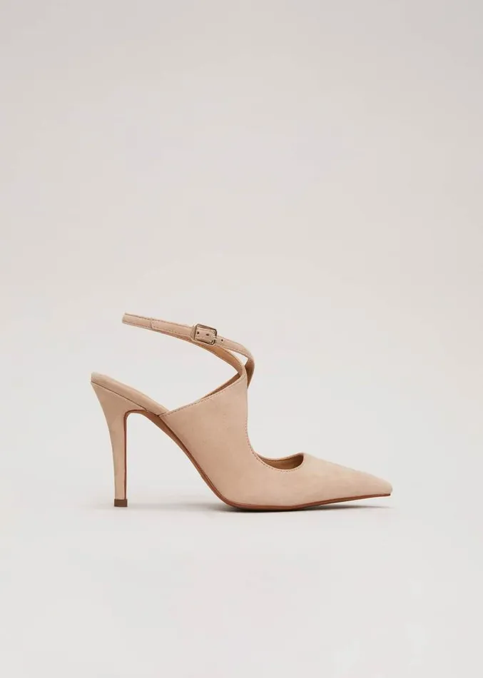 Cross Over Ankle Shoes Neutral Women Phase Eight Occasion Shoes