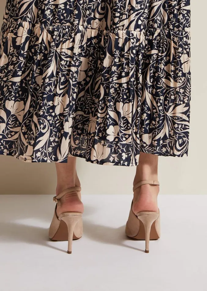 Cross Over Ankle Shoes Neutral Women Phase Eight Occasion Shoes