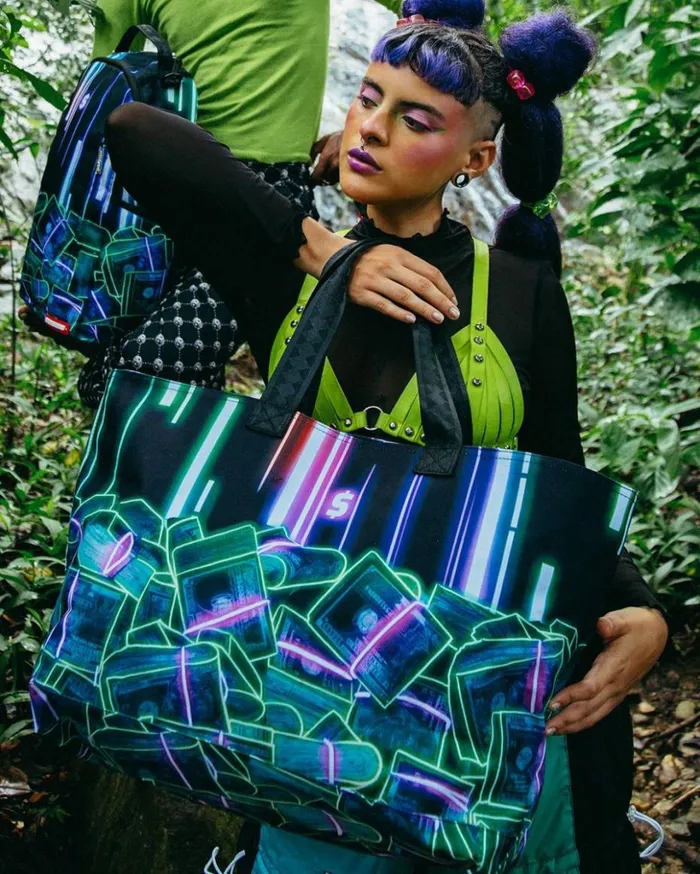  CRYPTO STACKS TOTE Bags SPRAYGROUND