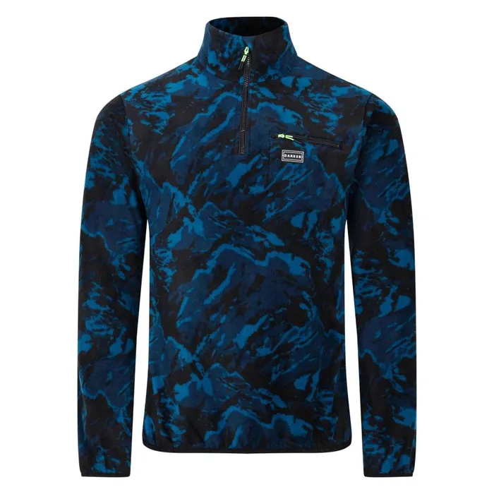 Dare 2b Affinity Fleece Blue Mountain Print Men Fleece