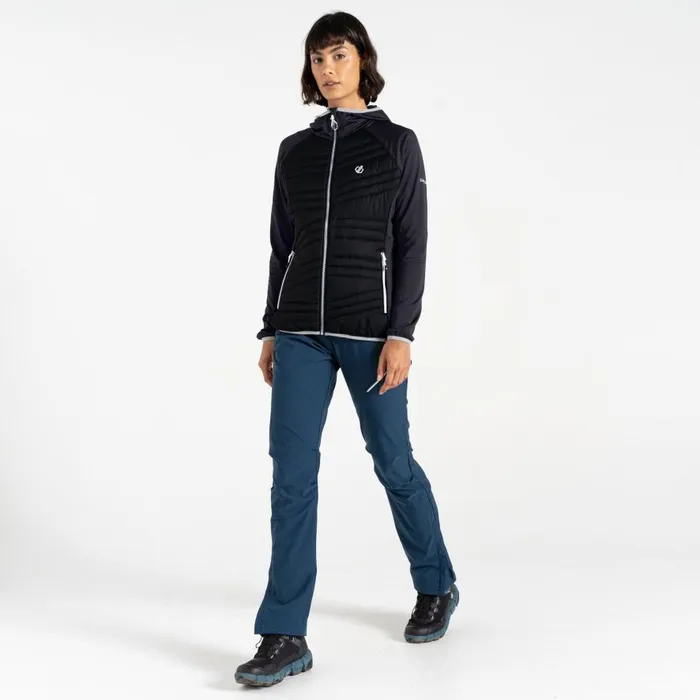 Dare 2b Altimeter Hybrid Jacket Black Ebony Grey Women Lightweight Jackets