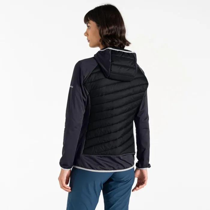 Dare 2b Altimeter Hybrid Jacket Black Ebony Grey Women Lightweight Jackets
