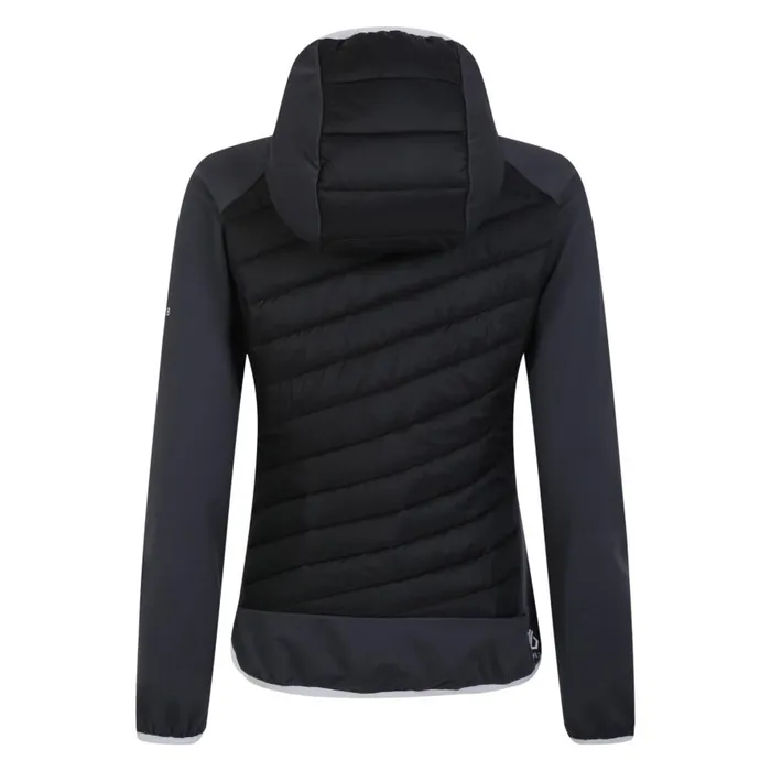 Dare 2b Altimeter Hybrid Jacket Black Ebony Grey Women Lightweight Jackets