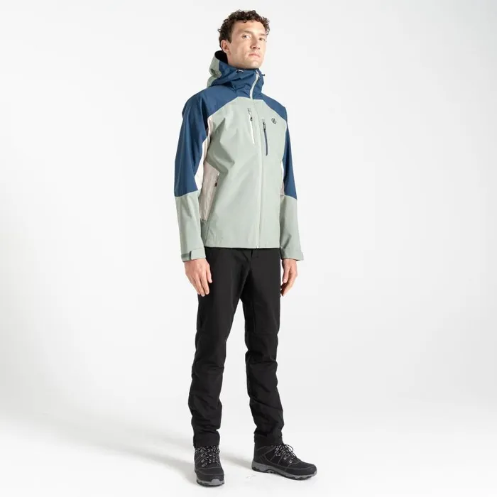 Dare 2b Arising II Waterproof Jacket Green Moonlight Denim Men Waterproof Jackets