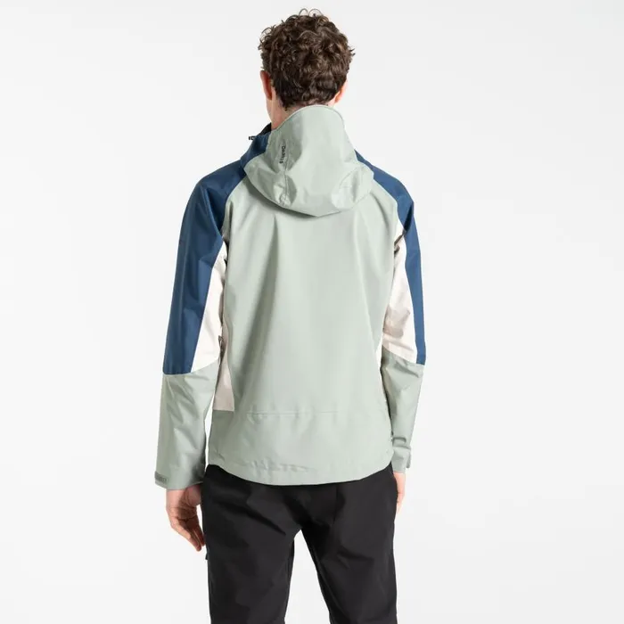 Dare 2b Arising II Waterproof Jacket Green Moonlight Denim Men Waterproof Jackets