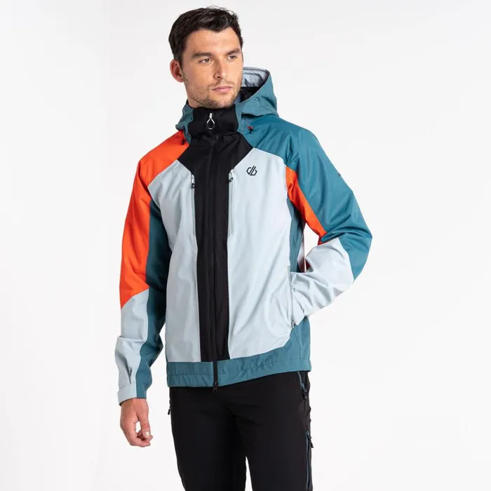 Dare 2b Arising Waterproof Jacket Slate Grey Men Waterproof Jackets