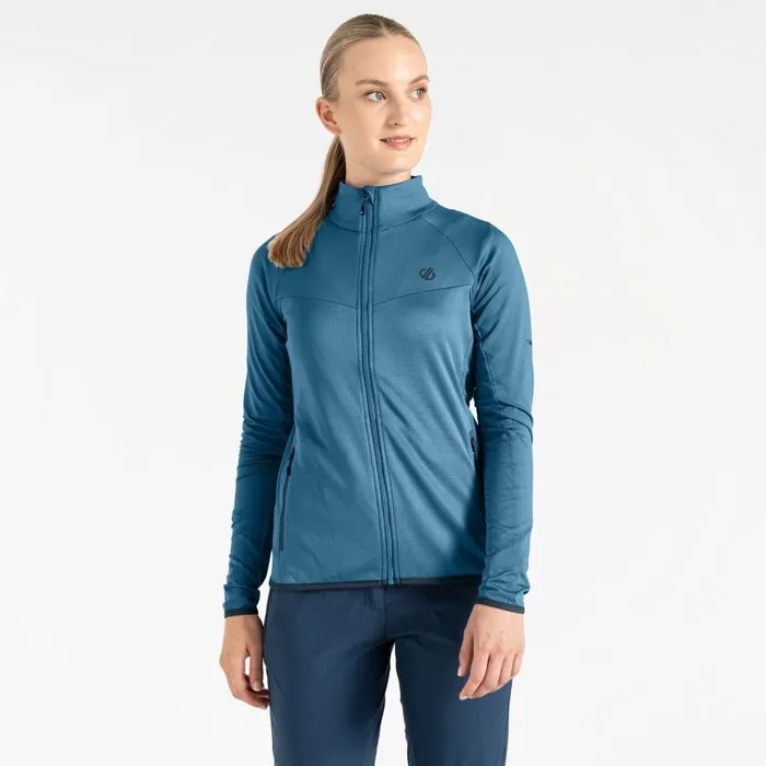 Dare 2b Ascending Core Stretch Midlayer Niagara Blue Women Midlayers