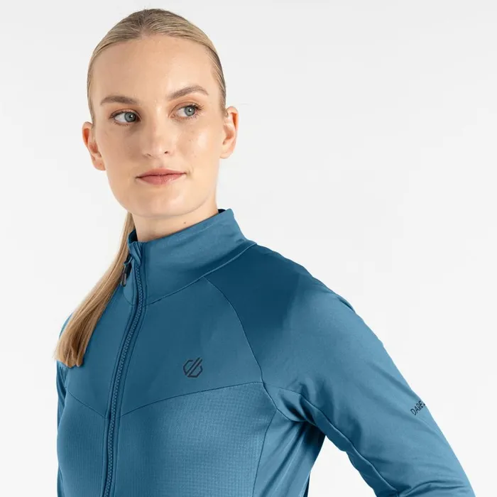 Dare 2b Ascending Core Stretch Midlayer Niagara Blue Women Midlayers