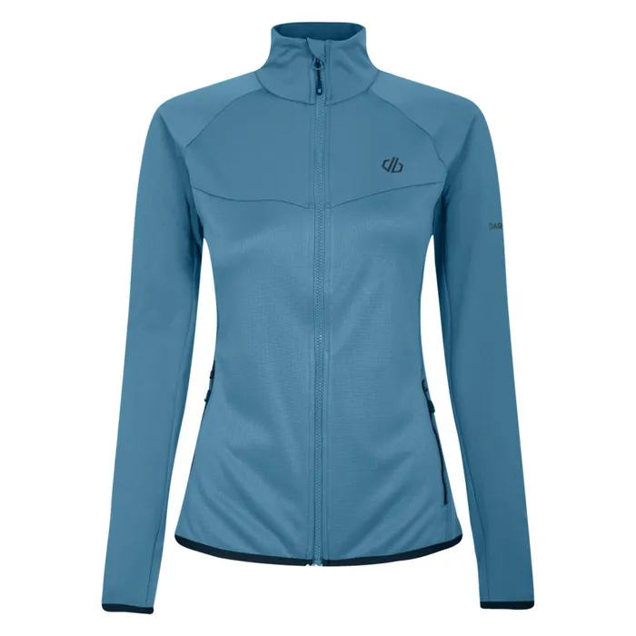 Dare 2b Ascending Core Stretch Midlayer Niagara Blue Women Midlayers