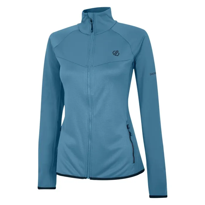 Dare 2b Ascending Core Stretch Midlayer Niagara Blue Women Midlayers