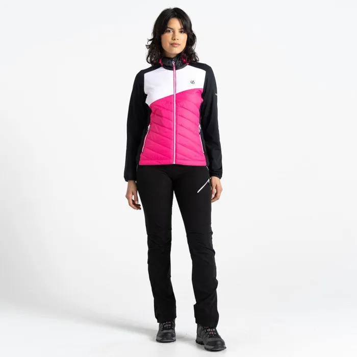 Dare 2b Ascending Hybrid Pure Pink White Women Lightweight Jackets