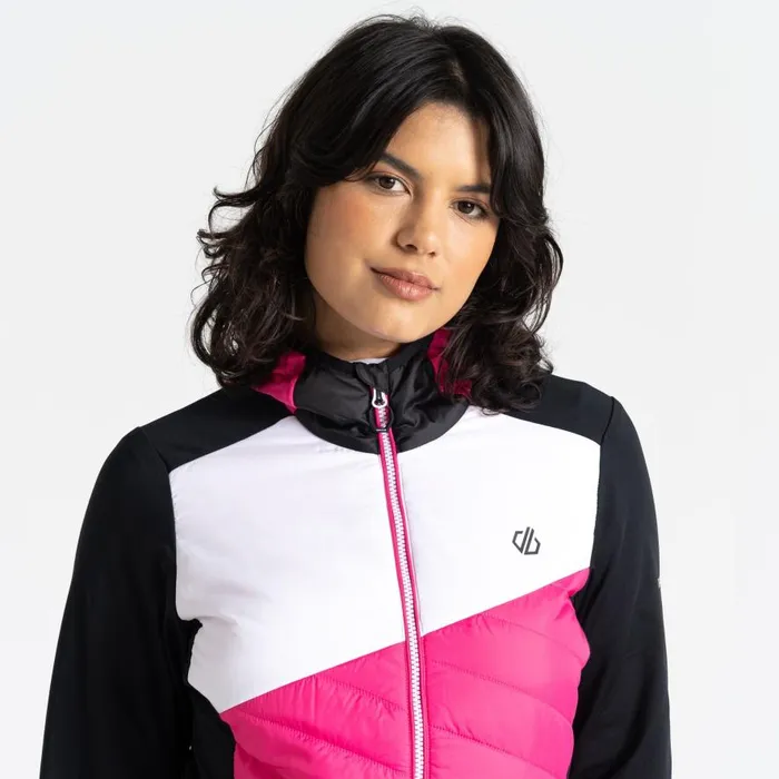 Dare 2b Ascending Hybrid Pure Pink White Women Lightweight Jackets