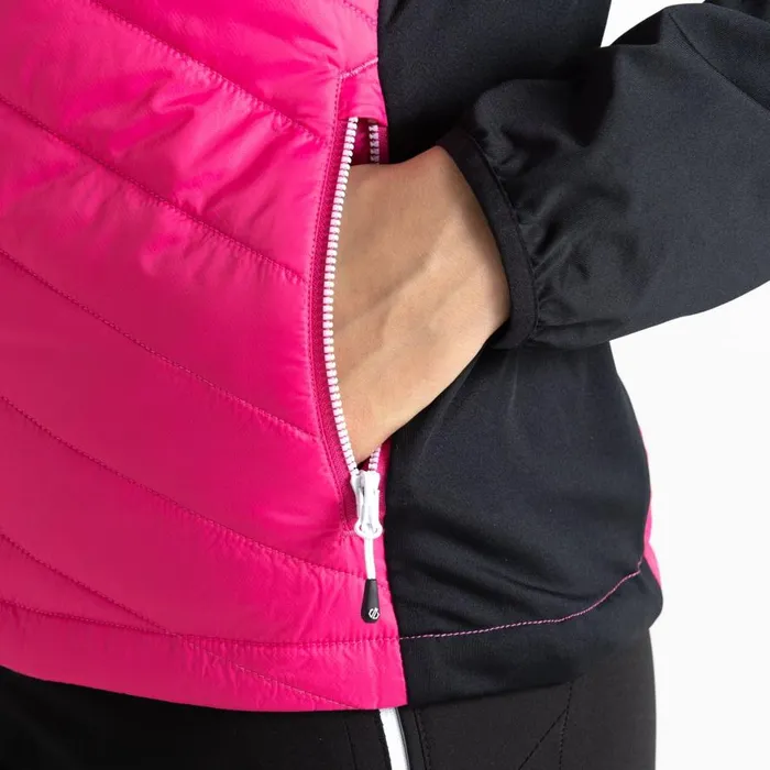 Dare 2b Ascending Hybrid Pure Pink White Women Lightweight Jackets
