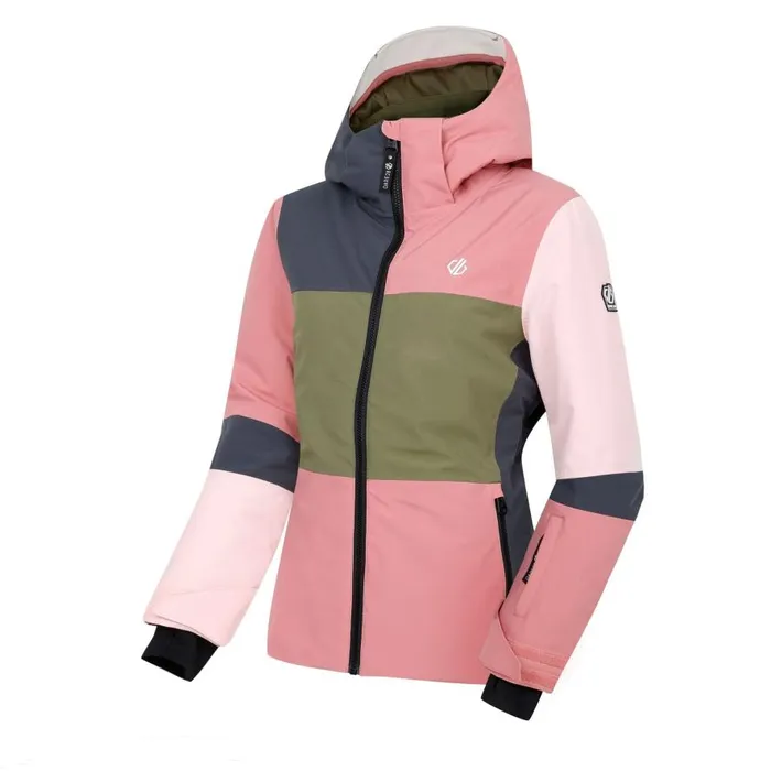 Dare 2b Banded Ski Jacket Dusty Rose Green Women Ski Jacket