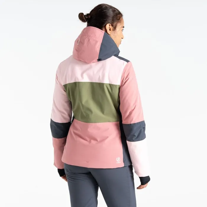 Dare 2b Banded Ski Jacket Dusty Rose Green Women Ski Jacket