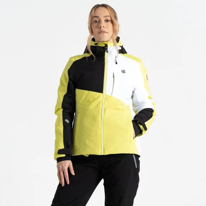 Dare 2b Chute Ski Jacket Yellow Plum Women Waterproof Jackets
