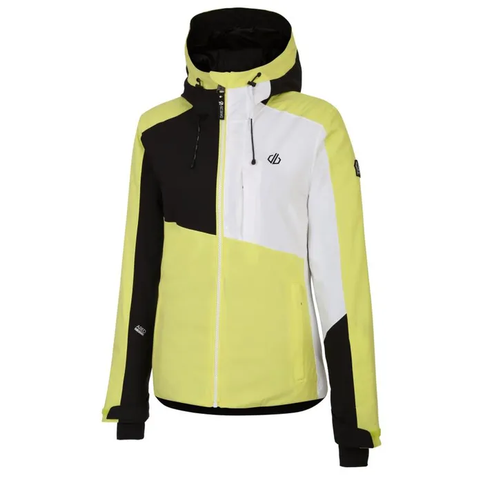 Dare 2b Chute Ski Jacket Yellow Plum Women Waterproof Jackets