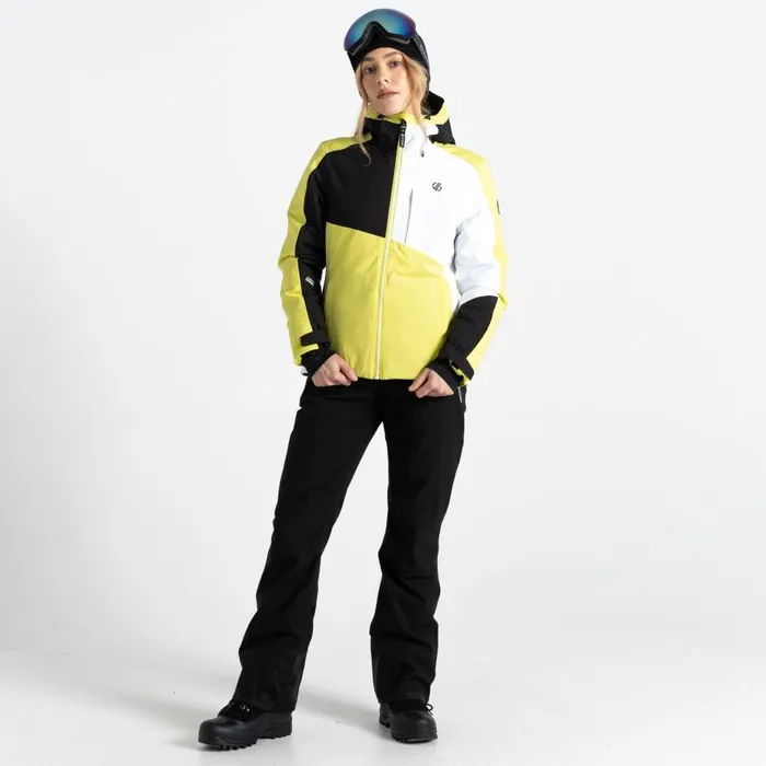 Dare 2b Chute Ski Jacket Yellow Plum Women Waterproof Jackets