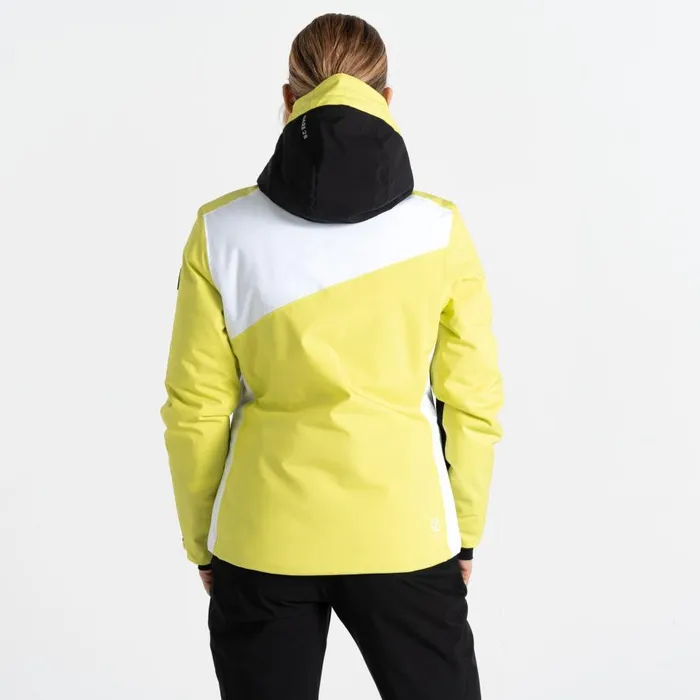 Dare 2b Chute Ski Jacket Yellow Plum Women Waterproof Jackets