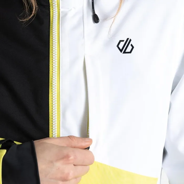 Dare 2b Chute Ski Jacket Yellow Plum Women Waterproof Jackets