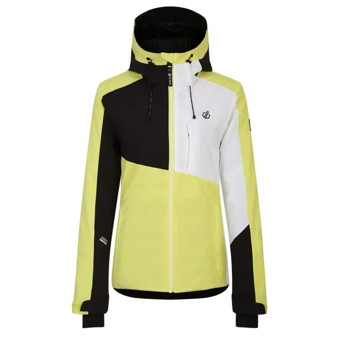 Dare 2b Chute Ski Jacket Yellow Plum Women Waterproof Jackets