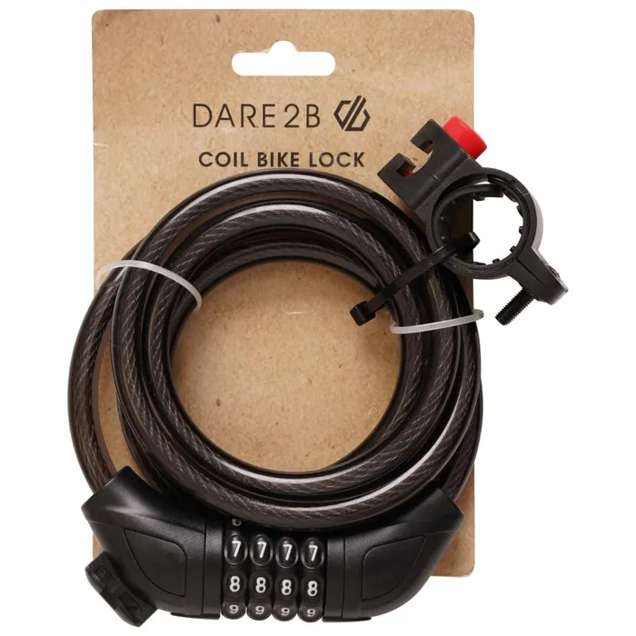 Dare 2b Coil Bike Lock Black Men Cycle Accessories