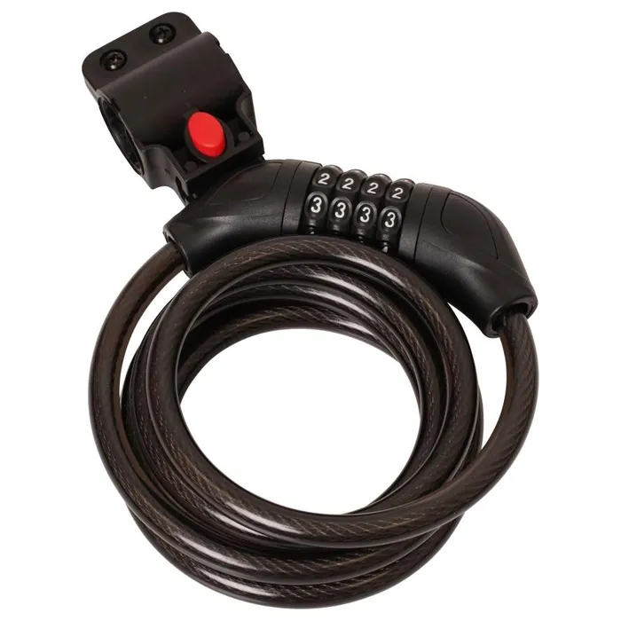 Dare 2b Coil Bike Lock Black Men Cycle Accessories