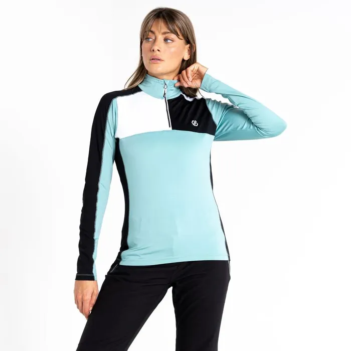 Dare 2b Default III Core Stretch Midlayer Canton Green Black Women Midlayers