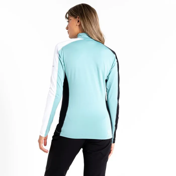 Dare 2b Default III Core Stretch Midlayer Canton Green Black Women Midlayers