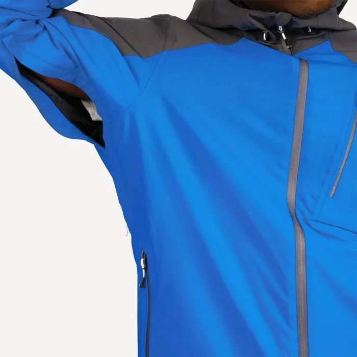 Dare 2b Diluent III Waterproof Jacket Athletic Blue Ebony Grey Men Waterproof Jackets