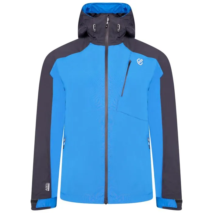 Dare 2b Diluent III Waterproof Jacket Athletic Blue Ebony Grey Men Waterproof Jackets