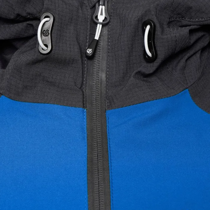 Dare 2b Diluent III Waterproof Jacket Athletic Blue Ebony Grey Men Waterproof Jackets