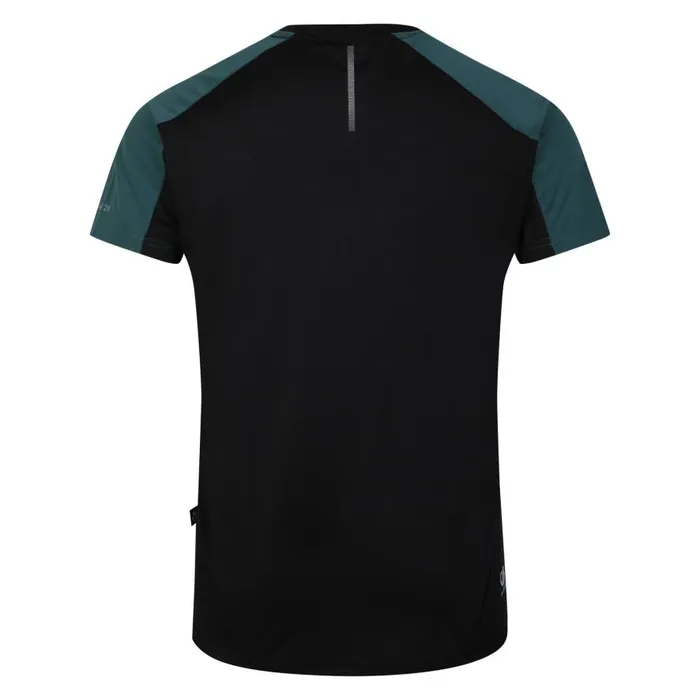 Dare 2b Discernible III Tshirt Black Mediterranea Green Men Gym Tops