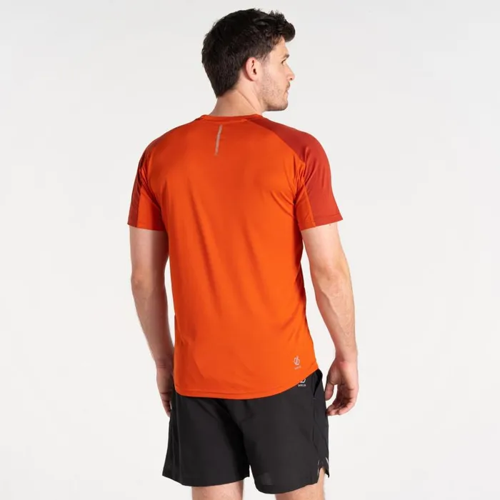 Dare 2b Discernible III Tshirt Cinnamon Tuscan Red Men Gym Tops