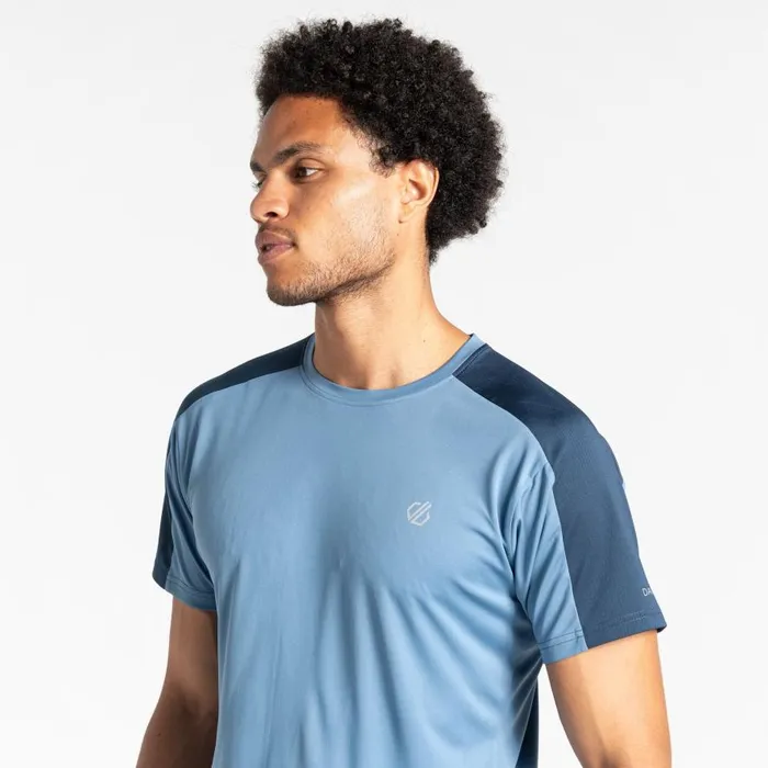Dare 2b Discernible III Tshirt Coronet Blue Moonlight Denim Men Gym Tops